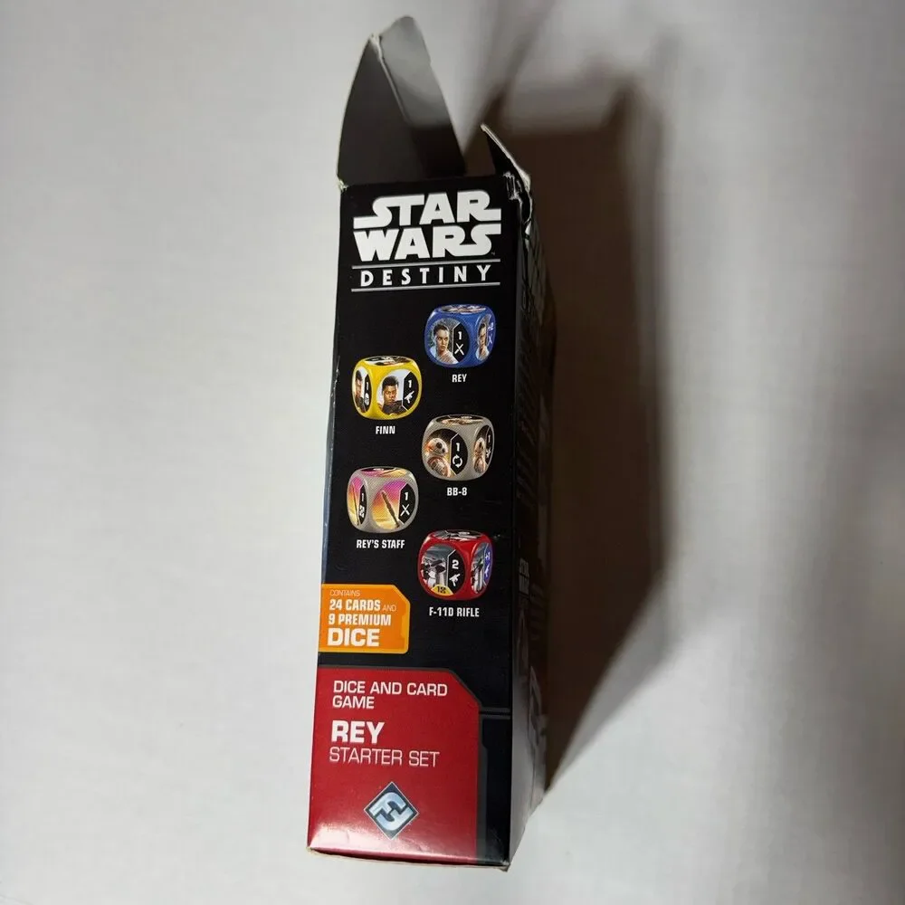 STAR WARS DESTINY FANTASY DICE GAMES REY STARTER SET
